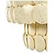 Lampadario Kotmale Guscio Di Cocco Beige Chiaro - Foto miniatura 6