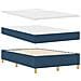 Letto a molle con materasso Blu 120 x 200 cm Tessuto - Foto miniatura 7