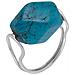 Anello In Argento Sterling ""fix Turquoise"" Turchese Naturale - Foto miniatura 1