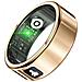 FITRING01XL rilevatore di attività LCD Anello intelligente con activity tracker IP68 Oro - Foto miniatura 4
