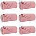 Coperte da Pile 6 pcs Rosa 200 x 150 cm Panno - Foto miniatura 1