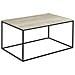Tavolino Vita-beige-metallo-60x90x45 Cm - Foto miniatura 1