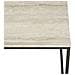 Tavolino Vita-beige-metallo-60x90x45 Cm - Foto miniatura 3