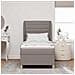 Letto a molle con materasso Talpa 190 x 90 cm Tessuto - Foto miniatura 3