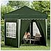 Tenda per feste a pop-up 195 x 195 x 245 cm Verde - Foto miniatura 3
