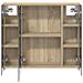 Mobiletto per specchio da bagno Rovere Sonoma 60 x 14,5 x 50 cm - Foto miniatura 6