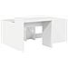 Letto alto per bambini con scrivania Bianco - Foto miniatura 3
