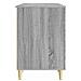 Scrivania Sonoma grigio Legno ingegnerizzato 142,5 x 50 x 75 cm - Foto miniatura 4