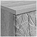 Scrivania Sonoma grigio Legno ingegnerizzato 142,5 x 50 x 75 cm - Foto miniatura 6