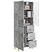 Set di armadi 2 pcs 66 x 34,5 x 90 cm Legno ingegnerizzato - Foto miniatura 2
