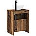 Set di mobili per il bagno Legno antico Legno ingegnerizzato - Foto miniatura 2