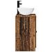 Set di mobili per il bagno Legno antico Legno ingegnerizzato - Foto miniatura 8