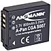 Ansmann Batteria Li-Ion Digicam 3,7V / 800Mah per Fotocamere Digitali Panasonic - Foto miniatura 2