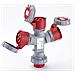 ADATTATORE Industriale 1 SPINA + 3 PRESE 380V 3P+T 16A CE - Foto miniatura 2