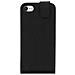 Custodia Flip Verticale In Similpelle Per Apple Iphone 7 E 8 - Nera - Foto miniatura 3
