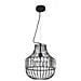Lampadario Cloe In Metallo Nero E Cristalli - Foto miniatura 1