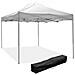 Gazebo Richiudibile 2.9x4.3 M Pieghevole Telo Bianco Pvc 100% Impermeabile 9011 - Foto miniatura 2