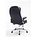 Sedia Ufficio Thor in Similpelle - Poltrona Studio Carico Max 150 kg I Sedia Pc Ergonomica Imbottita e Altezza Regolabile I Sedia da Scrivania con Ruote Antiattrito e Alto Schienale Nero - Foto miniatura 5