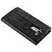 Custodia Compatibile Con Lg G3 In Nero Di Notte - Coperchio Protettiva Con Chiusura Magnetica, Funzione Stand E Tasca Per Le Carte - Foto miniatura 3