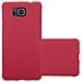 Custodia Compatibile Con Samsung Galaxy Alpha In Frosty Rosso - Hard Case Coperchio Protettivo In Frosted Look Contro I Graffi E Gli Urti - Foto miniatura 4