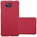 Custodia Compatibile Con Samsung Galaxy Alpha In Frosty Rosso - Hard Case Coperchio Protettivo In Frosted Look Contro I Graffi E Gli Urti - Foto miniatura 1