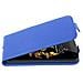 Custodia Compatibile Con Lg K8 2016 In Blu Reale - Coperchio Protettivo In Design Flip Realizzato In Similpelle Testurizzata - Foto miniatura 1