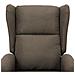 Poltrona Massaggiante Alzapersona Grigio Talpa In Tessuto - Foto miniatura 7