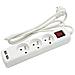 Multipresa 3 Uscite + 2 Usb. Cavo 1,5 M - Foto miniatura 1