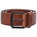Mens Leather Belt In Tan - Foto miniatura 1