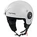 Scooter Moto Casco Jet Demi Omologato Ece 22-05 Visiera Avio Bianco Xl - Foto miniatura 3