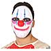 Maschera Da Clown Di Halloween. - Adulto - Bianco - Foto miniatura 1