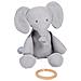 Peluche Musicale A Maglia Tembo - 28 Cm - Cotone - Foto miniatura 1