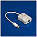 USB Fast Ethernet Adapter, 10/100MBit / s, Cablato, USB, USB, RJ-45 - Foto miniatura 1