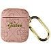 Custodia Metallica Stile 4g Per Airpods 1/2 - Rosa - Foto miniatura 3
