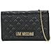 Borsa Donna Love Moschino A Spalla / Tracolla In Ecopelle Trapuntata Nero Bs22mo73 Jc4079 Piccola - Foto miniatura 1