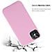 Custodia Compatibile Con Apple Iphone 12 / Iphone 12 Pro (6,1"" Zoll) In Candy Rosa - Coperchio Protettivo In Silicone Tpu Flessibile - Foto miniatura 8