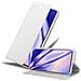 Custodia Compatibile Con Samsung Galaxy A91 In Classy Argento - Coperchio Protettiva Con Chiusura Magnetica, Funzione Stand E Tasca Per Le Carte - Foto miniatura 1