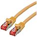 21152953 Cavo Di Rete Giallo 0,3 M Cat6 Sf /utp (s-ftp) - Foto miniatura 1