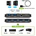 Switch Kvm Usb 3.0 Per 2 Pc In 4 Out - Foto miniatura 3