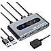 Switch Kvm Usb 3.0 Per 2 Pc In 4 Out - Foto miniatura 1