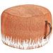 Pouf Kawai Cotone Arancione - Foto miniatura 5
