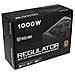 Alimentatore PC REGULATOR 80 PLUS Gold Potenza 1000 W ATX Modulare Colore Nero - Foto miniatura 1