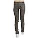 Jeans Skinny In Cotone Denim Grigio A Vita Bassa - W24 - Foto miniatura 4