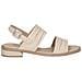 Offwhite Soft Casual Open Sandals Sandali Pelle Scarpe Donna Beige Eu 39, 9-28711-42-144 - Foto miniatura 2
