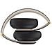 Cuffie Bluetooth Circum Auricolare Studio Pro Con Riduttore Di Rumore Anc, Nero / Oro - Foto miniatura 3