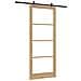 Porta scorrevole  con set di ferramenta 'ORKDAL'Legno massello e vetro, Porta interna  con vetro 'ORKDAL'93x232x4 cm Legno massello di pino - Foto miniatura 6