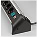 1391040400 prolunghe e multiple 1,8 m 4 presa (e) AC Interno Nero, Argento - Foto miniatura 2
