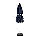 Ombrello Da Esterno A Doppia Faccia Da 14,8 Piedi Rettangolare Grande Con Manovella (blu Navy) (senza Base) - Foto miniatura 2