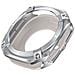 Custodia Protettiva In Metallo Cyber Compatibile Con Samsung Galaxy Watch7 Ultra - Design Intagliato E Resistente In Zinco E Pc Silver - Foto miniatura 1