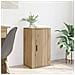 Credenza rovere artigianale 40 x 33 x 70 cm Legno multistrato - Foto miniatura 2